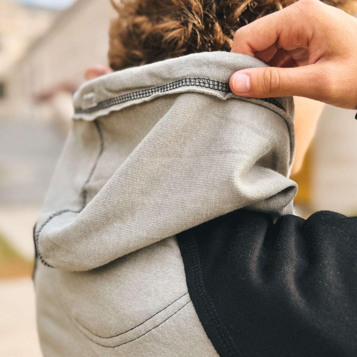 CI Sport 5-Bar Black & Gray Hoodie
